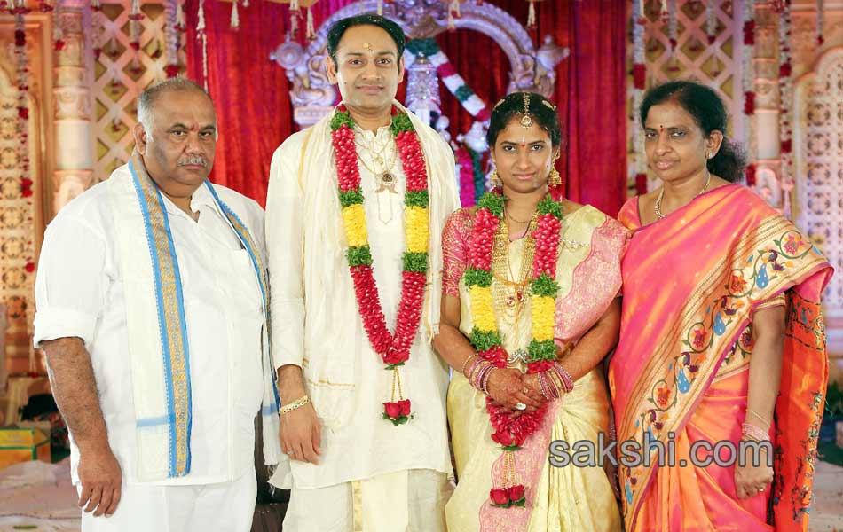 Producer B Prasad s Daughter Marriage - Sakshi42