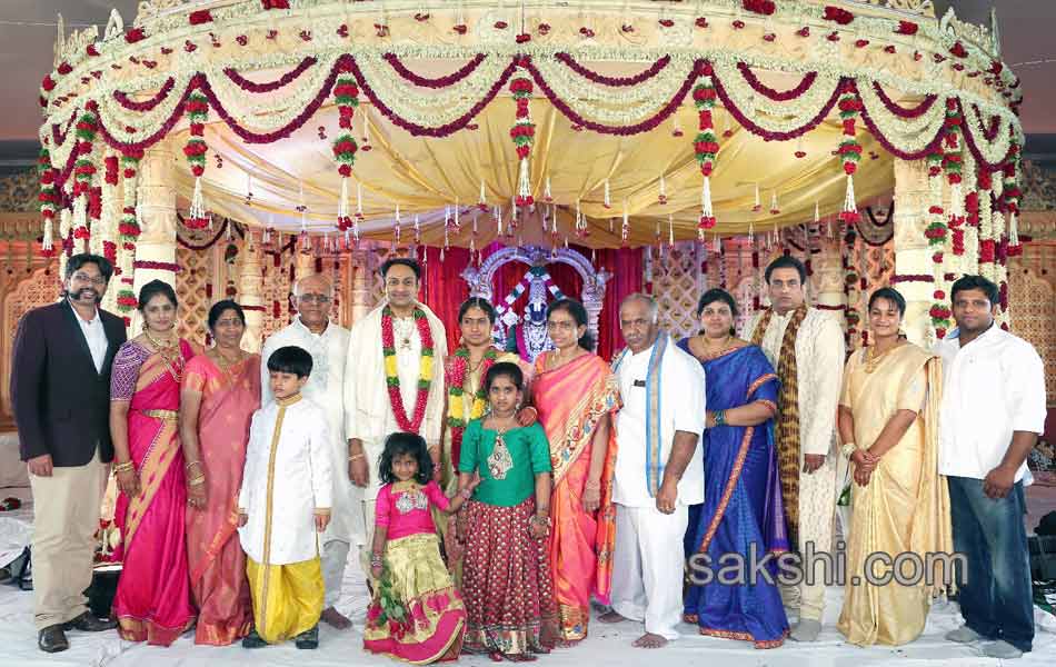 Producer B Prasad s Daughter Marriage - Sakshi46