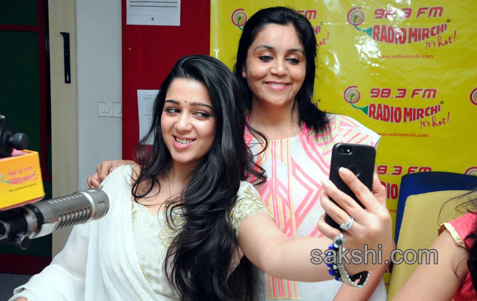 Charmi at Radio Mirchi8