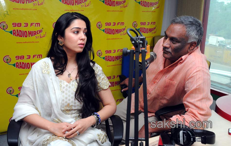 Charmi at Radio Mirchi19