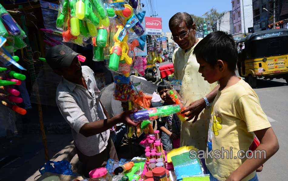 Holi celebrations in Hyderabad - Sakshi3