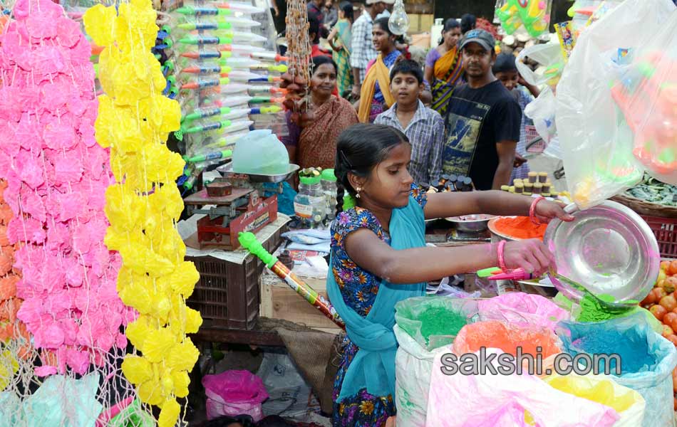 Holi celebrations in Hyderabad - Sakshi11