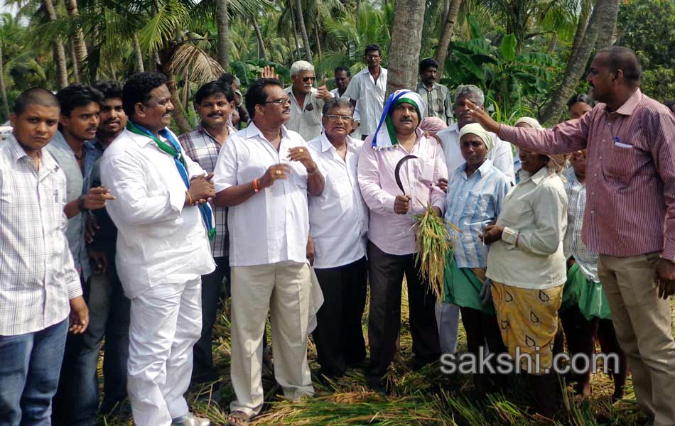 Candets of seemandhra participating with people works during election - Sakshi7