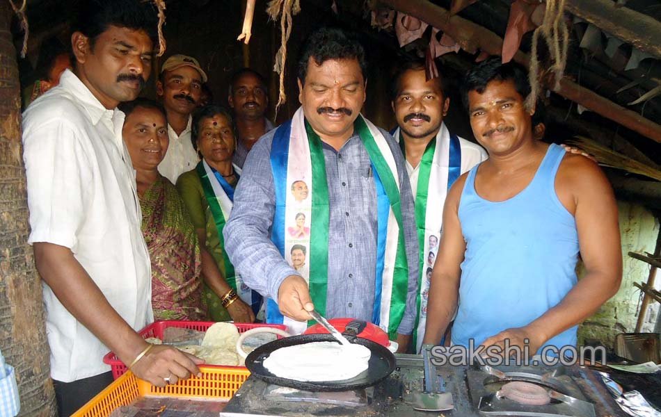 Candets of seemandhra participating with people works during election - Sakshi9