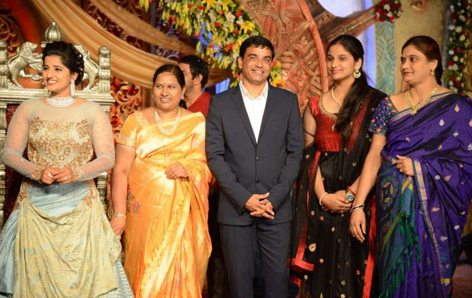 Dil Raju Daughter Hanshitha Wedding Reception28