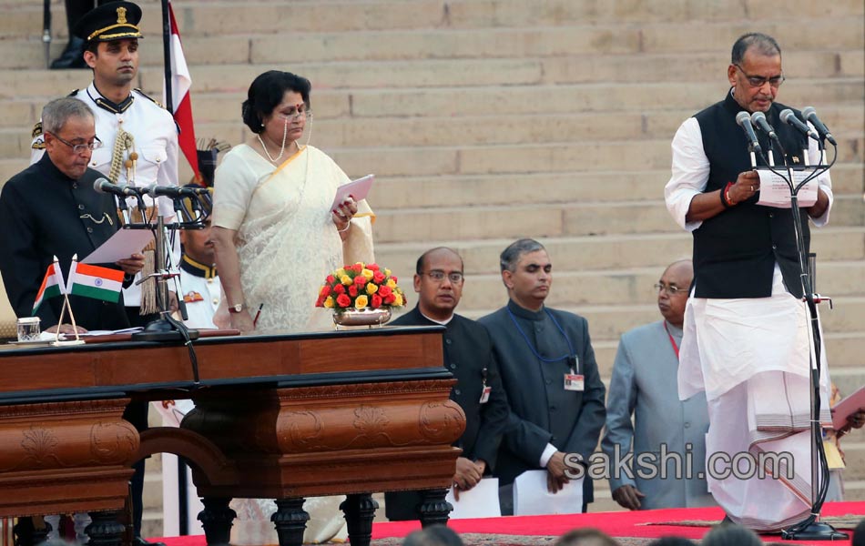 Modi swearing in ceremony - Sakshi17