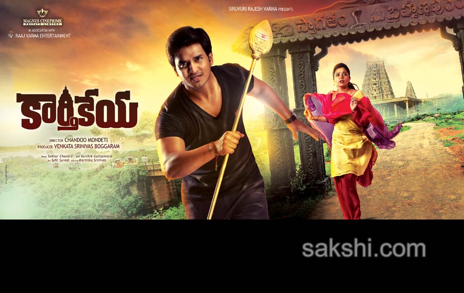 Karthikeya movie posters - Sakshi1