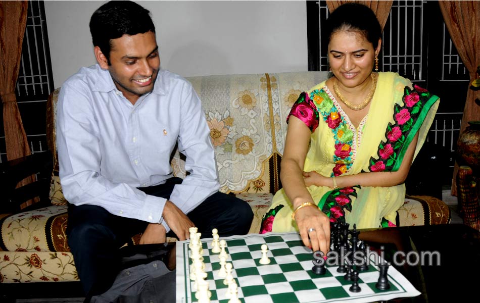 Chess Queen Koneru Humpy engaged - Sakshi6