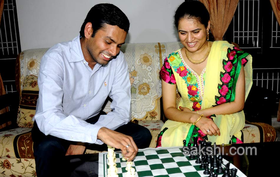 Chess Queen Koneru Humpy engaged - Sakshi7