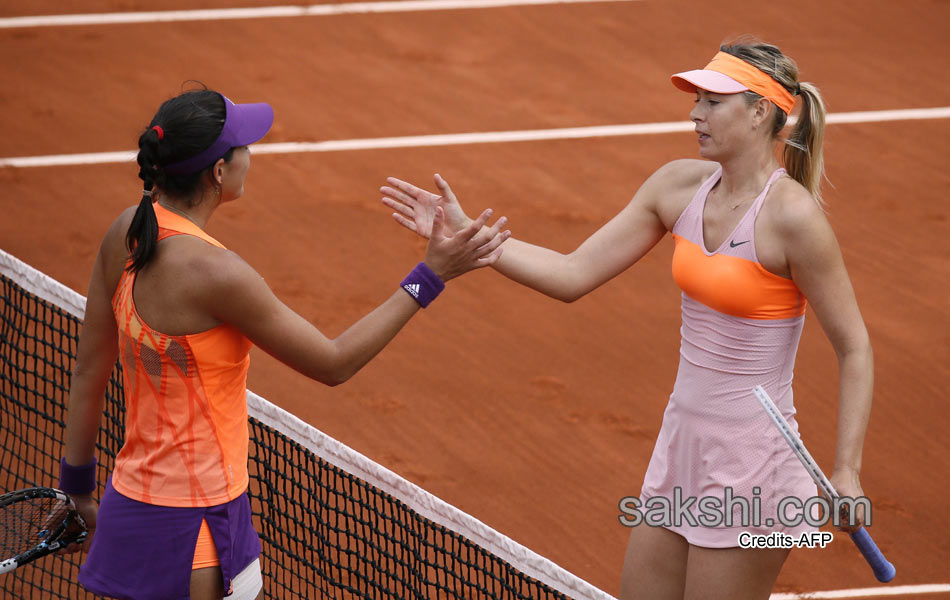 Maria Sharapova celebrates her victory14