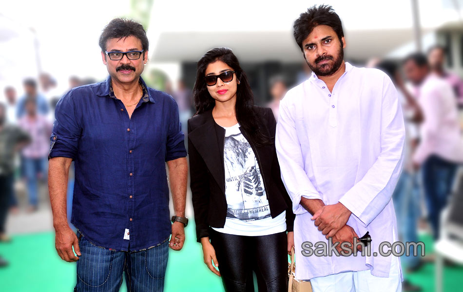 Venakatesh Gopala Gopala shooting started - Sakshi1