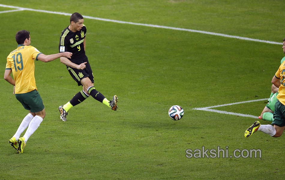 spain victory over australia - Sakshi9
