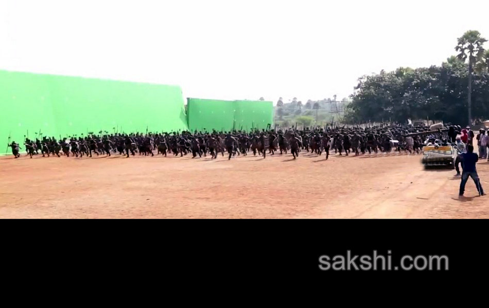 baahubali movie working stills - Sakshi13