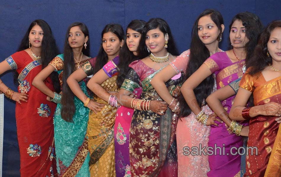 freshers day celebrations in anibiscent womens junior college - Sakshi2