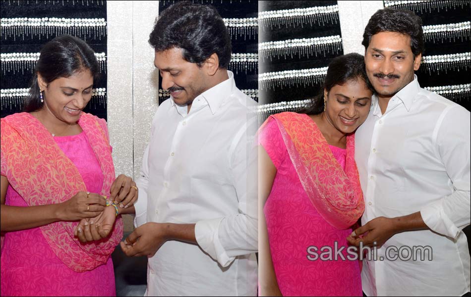 Sharmila Jagan celebrate Raksha Bandhan - Sakshi6