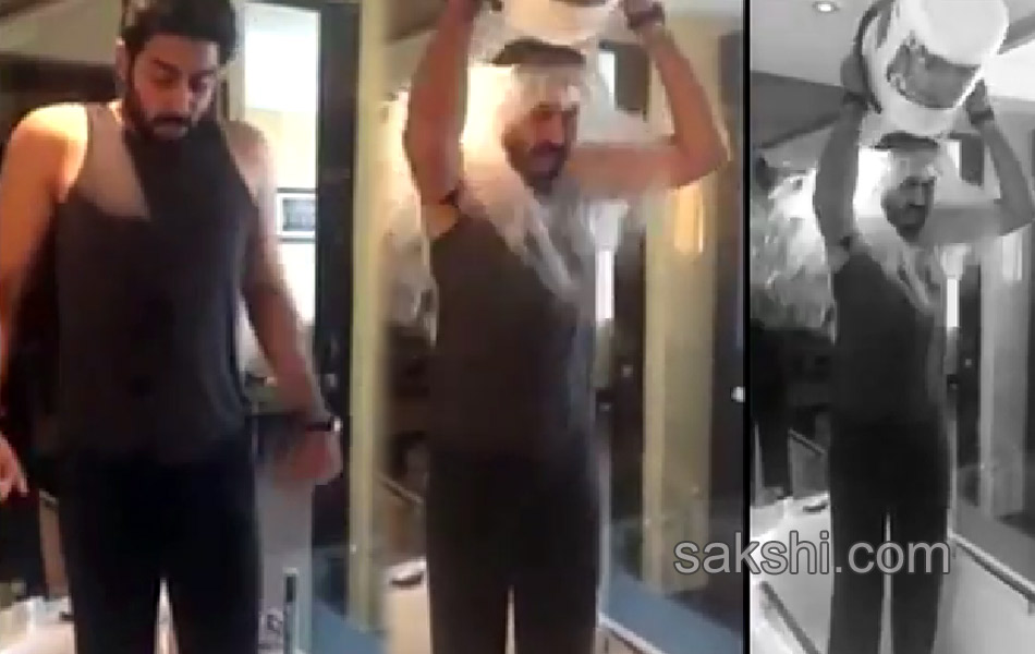 als ice bucket challenge - Sakshi13