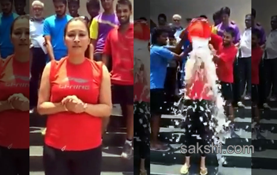 als ice bucket challenge - Sakshi20