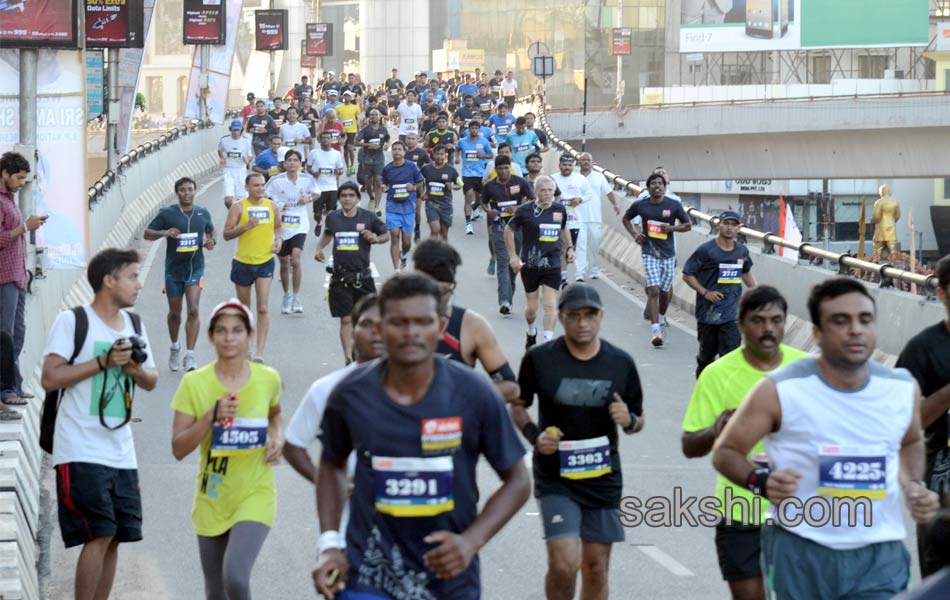 airtel marathon in hyderabad - Sakshi11