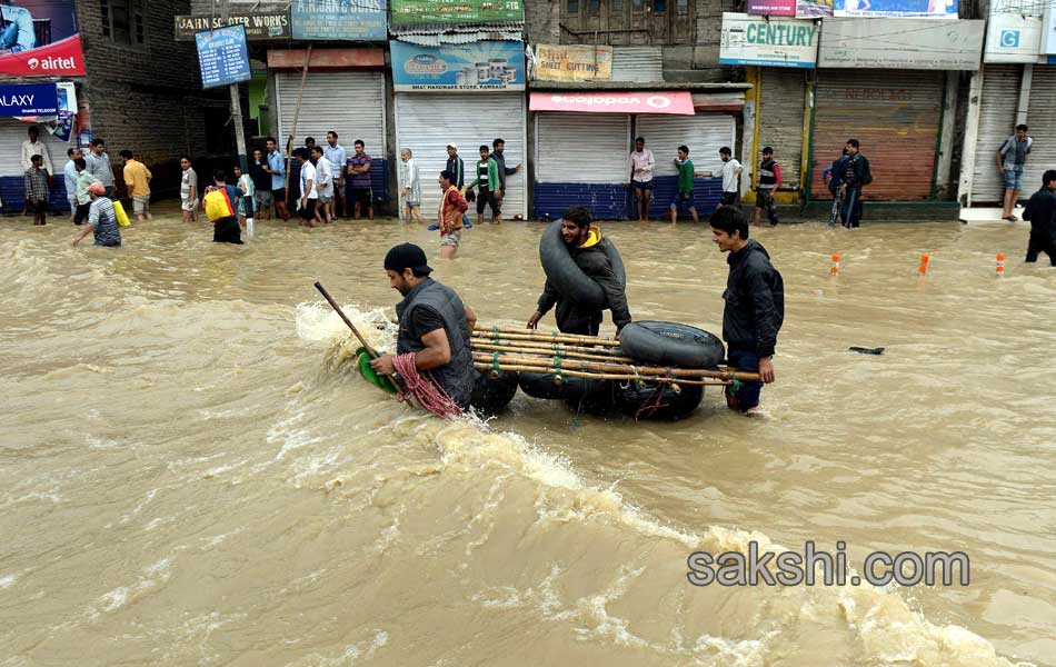 Floods hit Jammu and Kashmir - Sakshi4