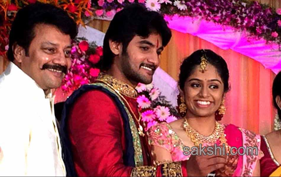 Hero Aadi Engagement - Sakshi1