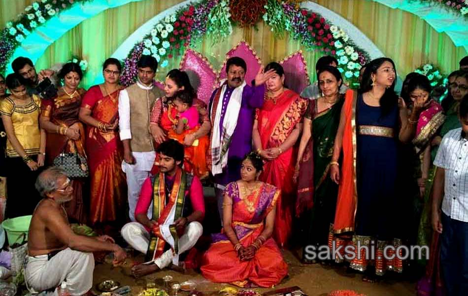 Hero Aadi Engagement - Sakshi3