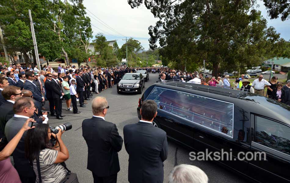 Australia Bids Farewell to Cricket Star Phillip Hughes6