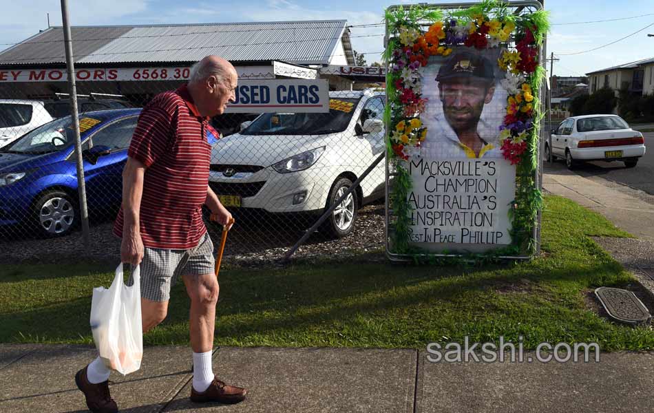 Australia Bids Farewell to Cricket Star Phillip Hughes12