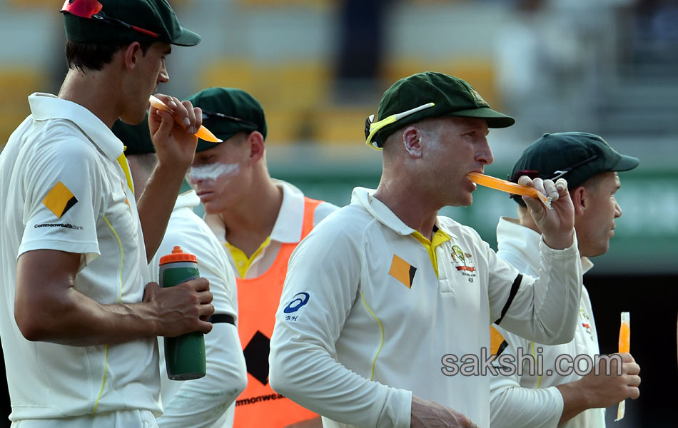 india vs australia 2nd test day 1  at Gabba17