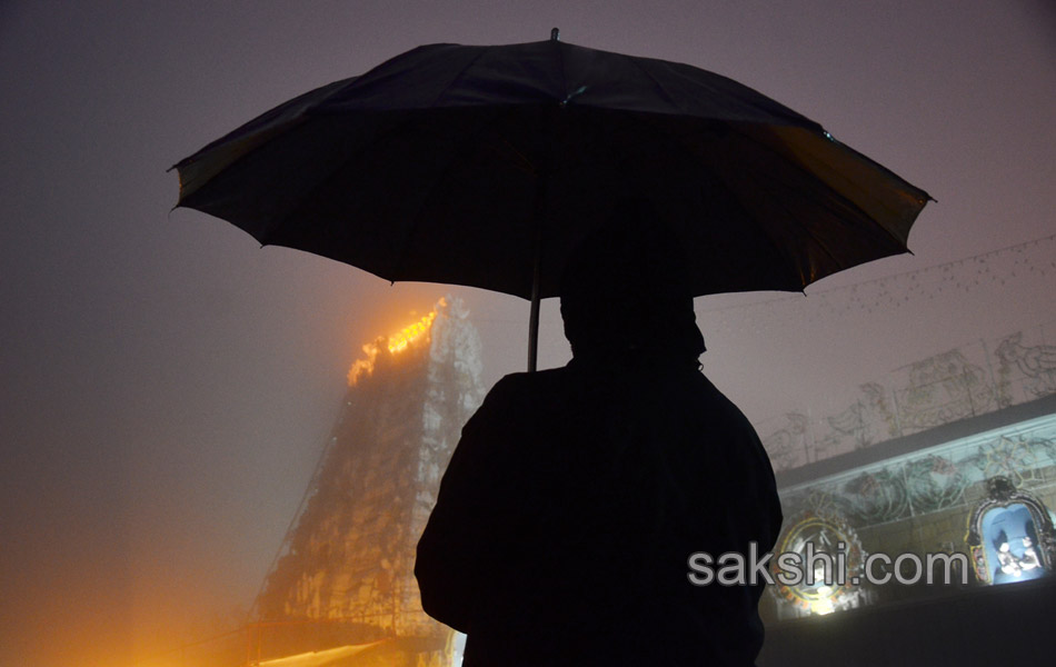 Heavy fog in Tirumala - Sakshi4