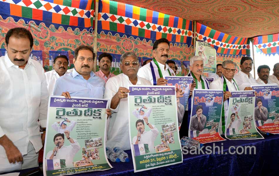 YS Jagan rythu Deeksha posters released in tanuku - Sakshi5