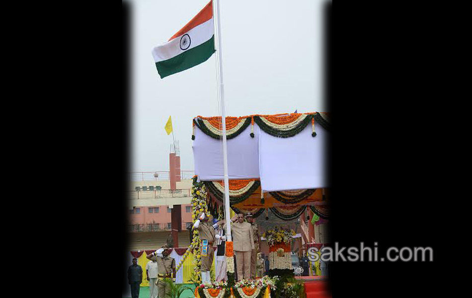 Republic day celebration in Andra pradesh - Sakshi8