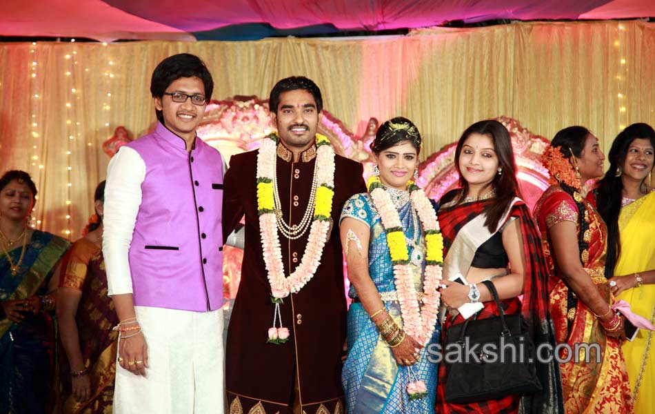 Telugu tv serial anchor Anjali Wedding9