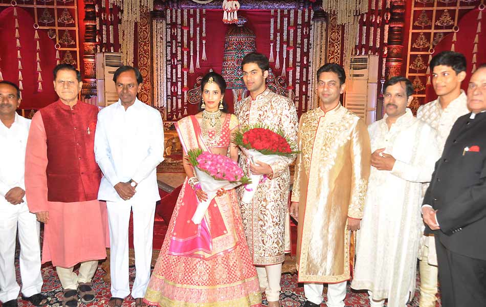 T Subbarami Reddy Grandson Rajiv wedding ceremony - Sakshi13