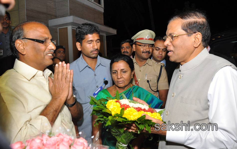 srilanka president arrives at tirumala - Sakshi6