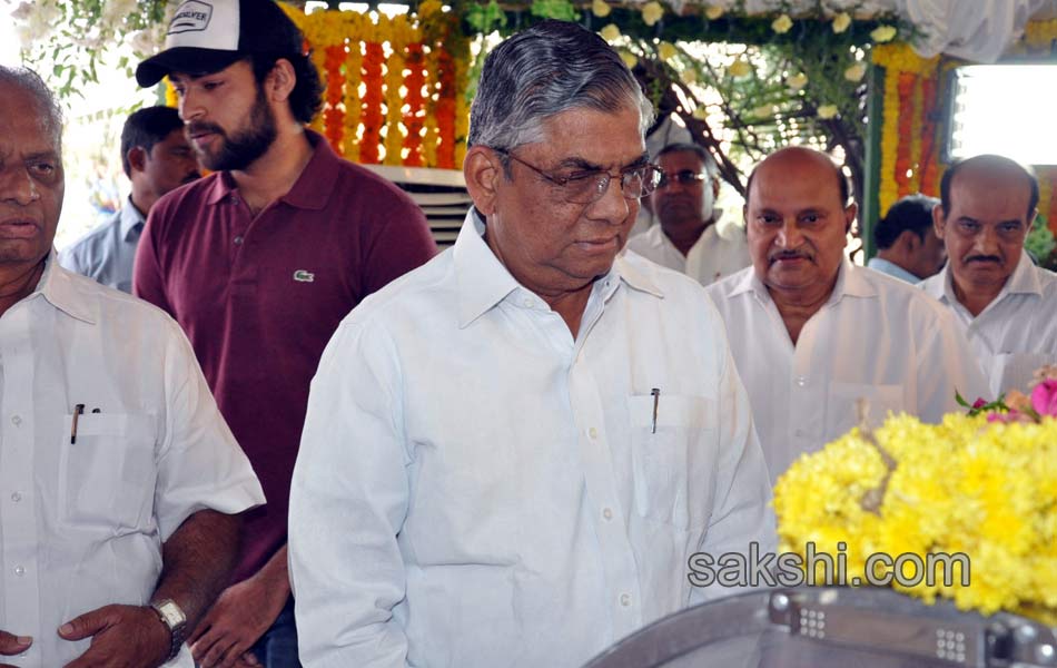 celebrities pay last respects to Dr Rama Naidu - Sakshi7