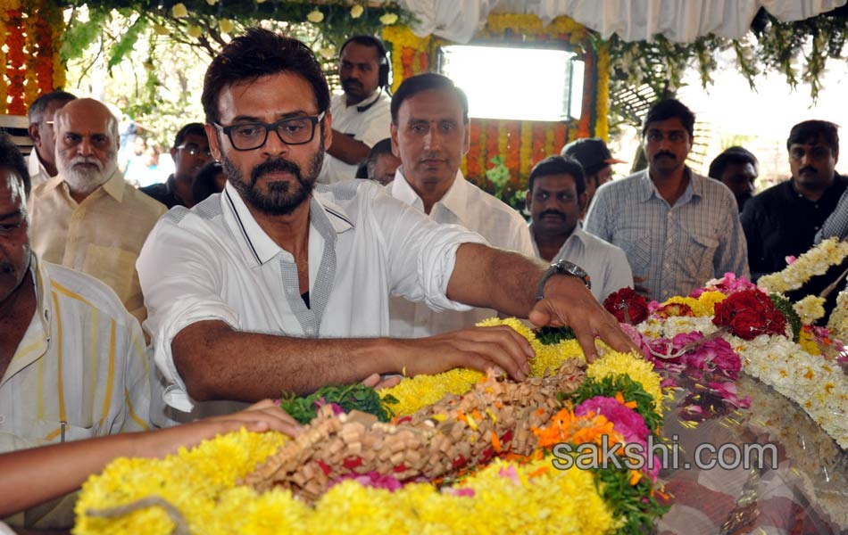 celebrities pay last respects to Dr Rama Naidu - Sakshi19