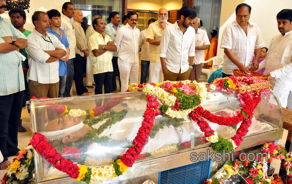 celebrities pay last respects to Dr Rama Naidu - Sakshi34