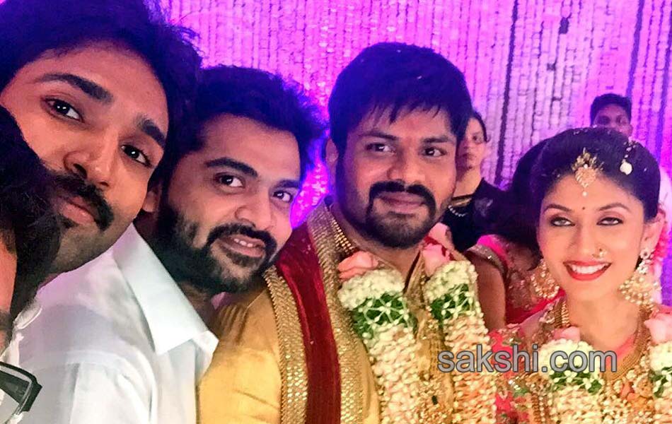 manchu manoj Pranathi Reddy engagement in hyderabad - Sakshi8