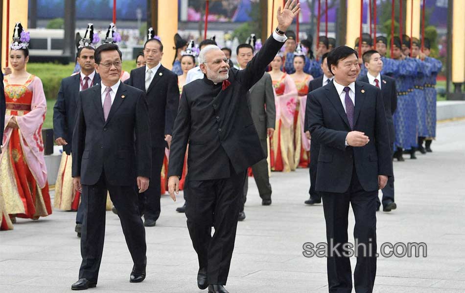 Indian Prime Minister Narendra Modi begins key China visit4