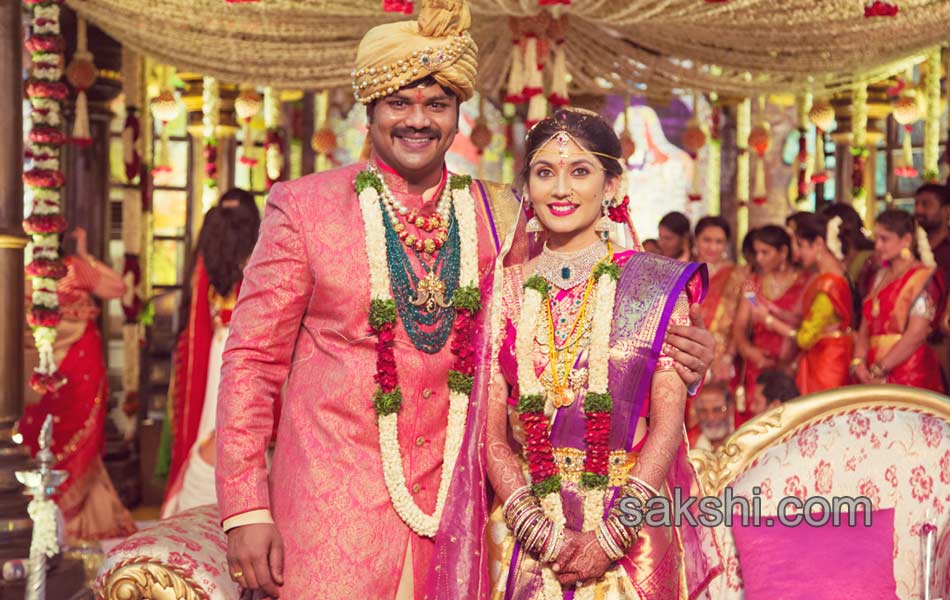 manchu manoj pranathi reddys wedding - Sakshi16