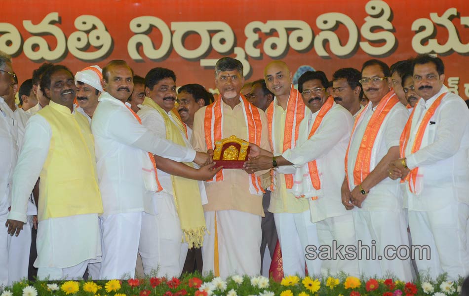 Bhumi puja In AP - Sakshi2