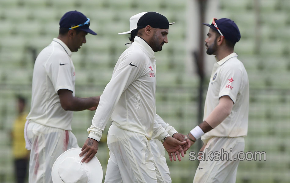 India bangaldesh one and only test match draw11