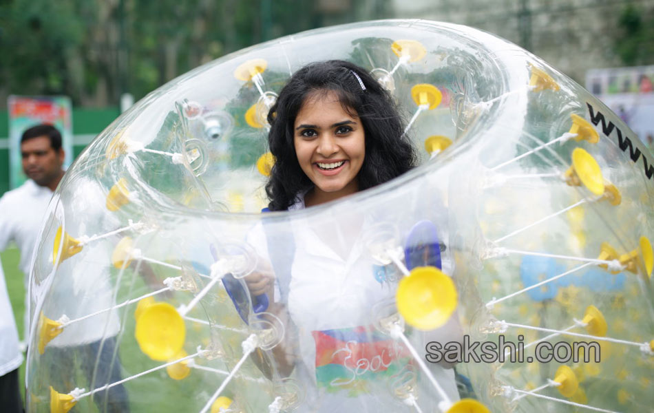 Kerintha Team At Bubble Soccer Event15