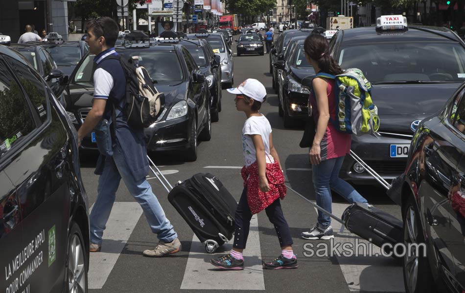 France Taxi Strike15