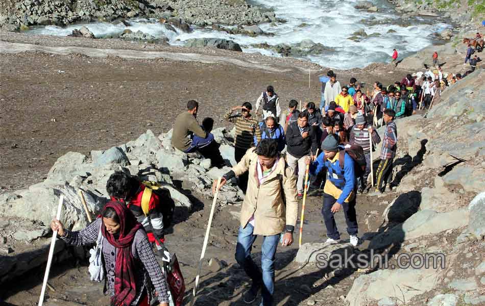 Amarnath Yatra to start from Pahalgam route today - Sakshi10