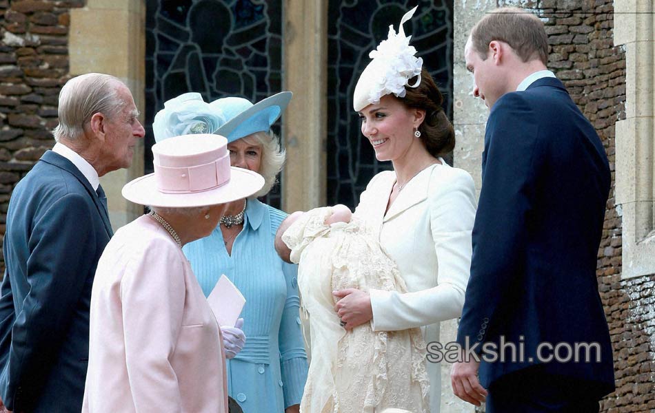 Britain Royals Christening12