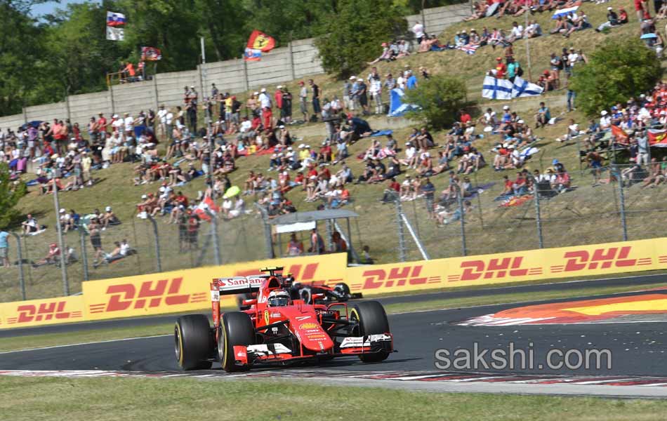 Sebastian Vettel won Hungarian Formula One4