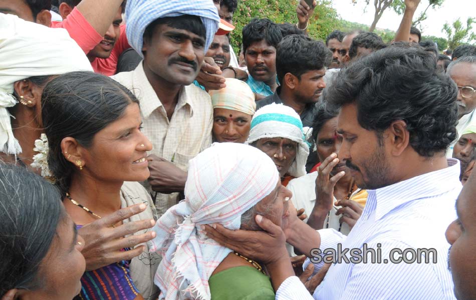 YS Jagan mohan reddy 6th day raithu bharosa yatra in ananthapuram - Sakshi5