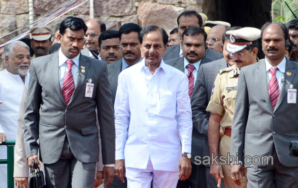 independence celebrations in golkonda fort - Sakshi2