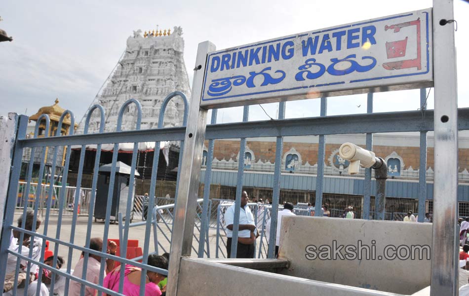 Water problem in Tirumala pilgrimage - Sakshi6